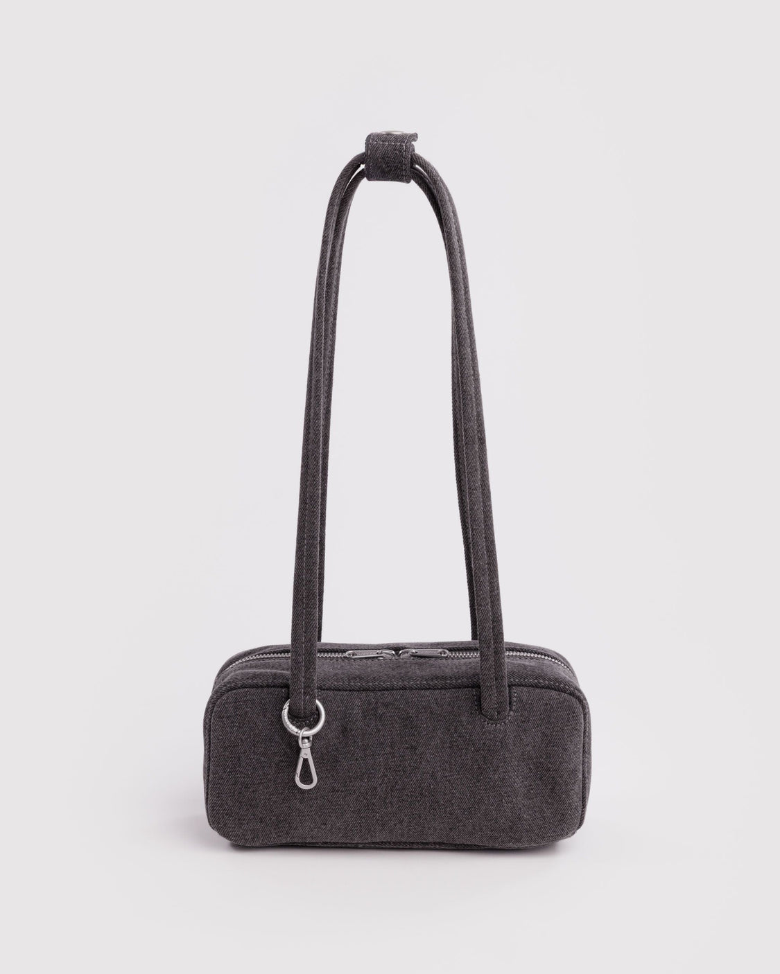 Small Denim Bowler Bag J7