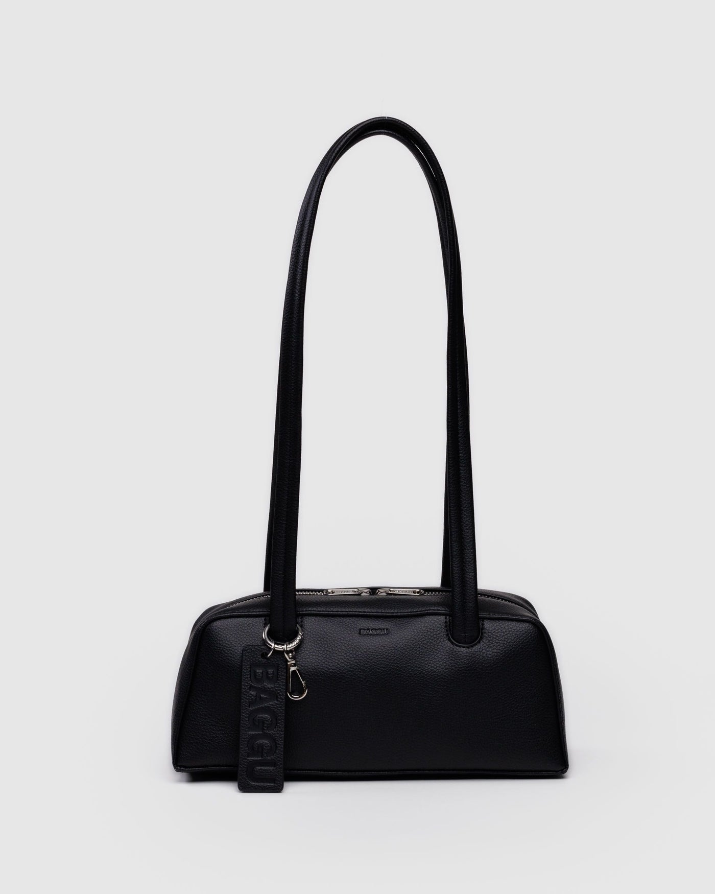 Small Recycled Leather Bowler Bag U1