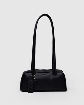 Small Recycled Leather Bowler Bag U1