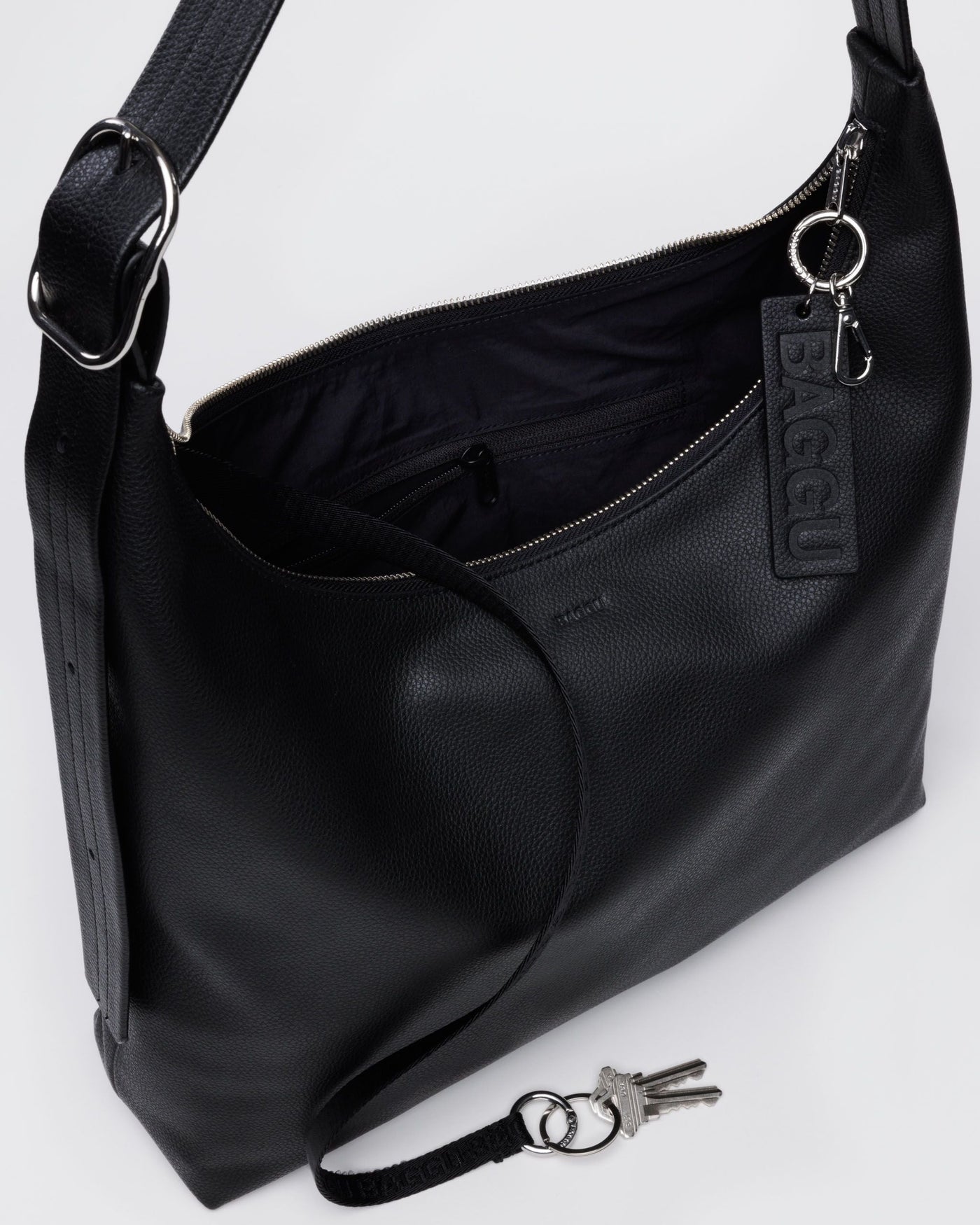Recycled Leather Shoulder Bag W2