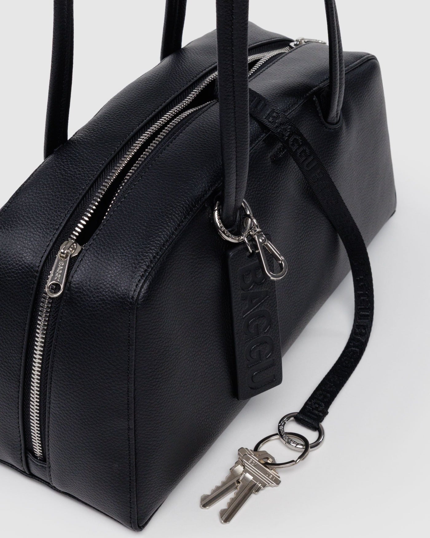 Recycled Leather Bowler Bag B6