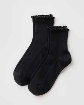 Lettuce Edge Sock Set of 2 O2