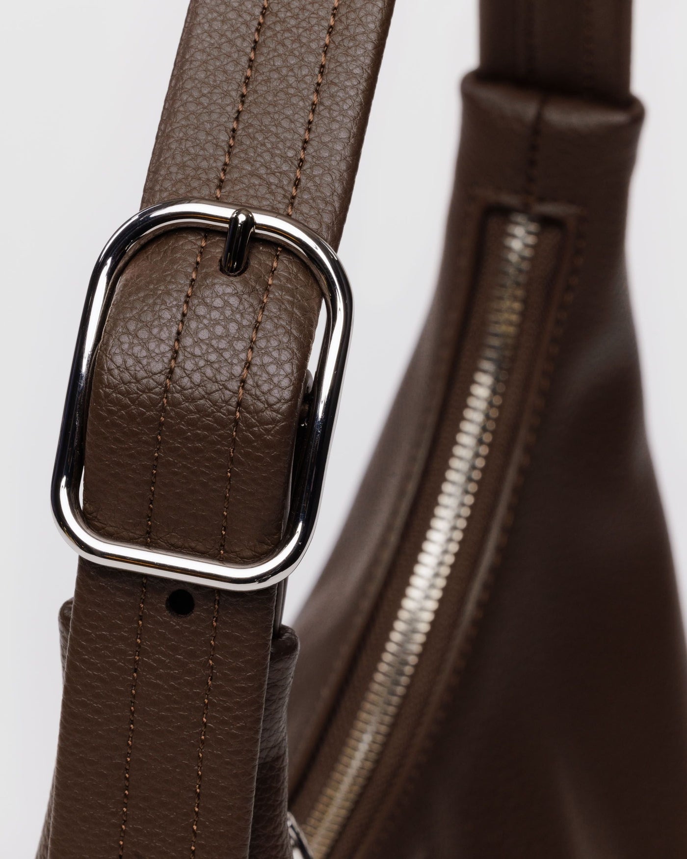 Mini Recycled Leather Shoulder Bag A4