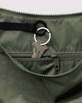 Large Nylon Crescent Bag B1