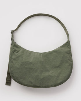 Large Nylon Crescent Bag B1
