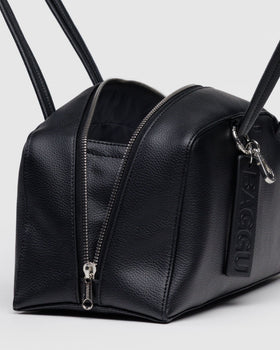 Recycled Leather Bowler Bag B6