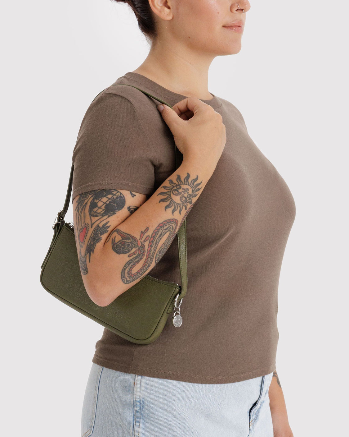 Recycled Leather Pochette K4