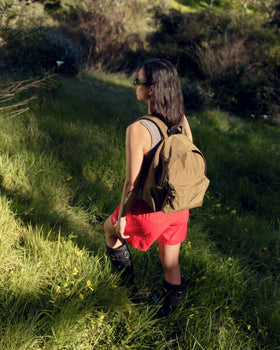 Medium Nylon Backpack Q4